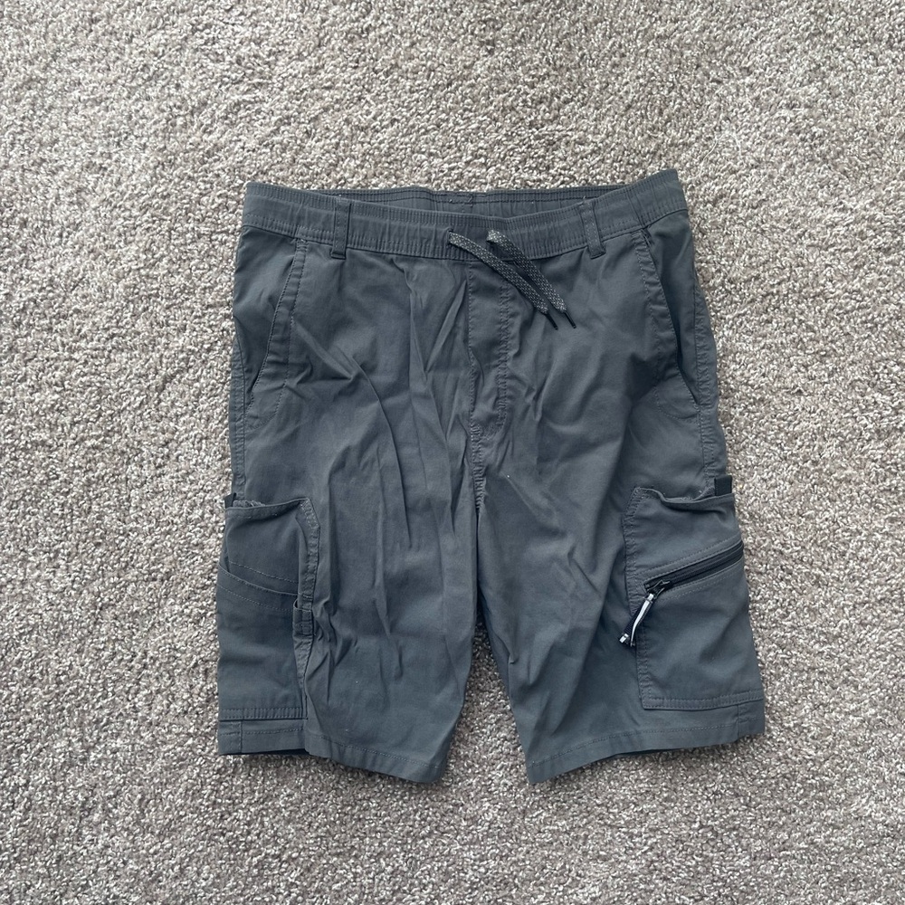 Wrangler Nylon Gray Shorts Boys Size 18 XXL